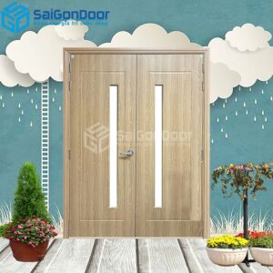 Cửa Nhựa Composite 2 canh 2-CP-SGD