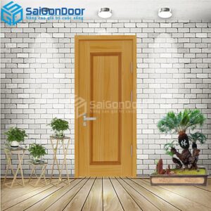 Cửa Nhựa Gỗ Composite 1B Sồi 2-CP-SGD