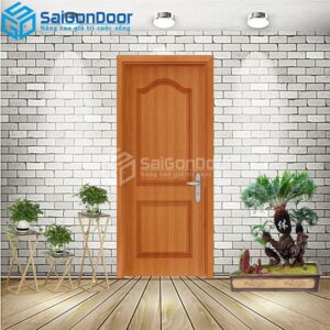 Cửa Nhựa Gỗ Composite 2A Xoan Đào 2-CP-SGD