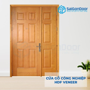 Báo giá cửa gỗ công nghiệp HDF tại TP HCM