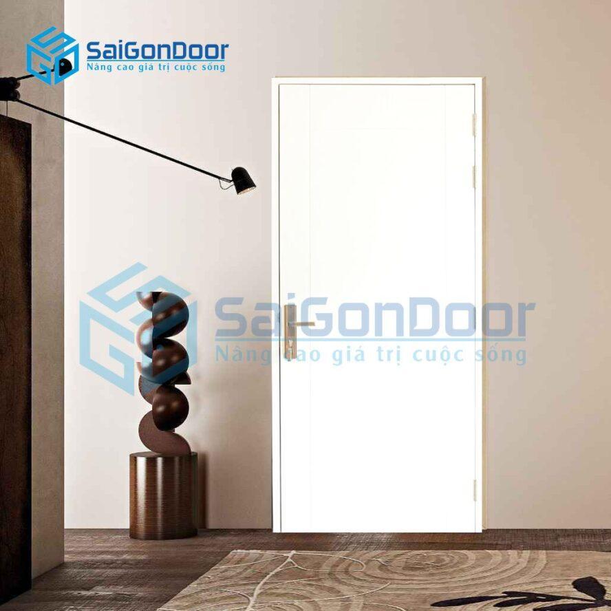 Cửa nhựa phòng ngủ cao cấp cách âm SYA.P1-A01