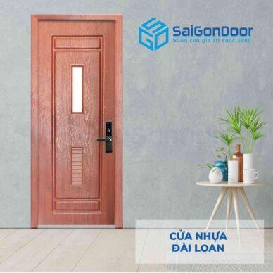 cửa phòng ngủ nhựa nguyên khối Đài Loan