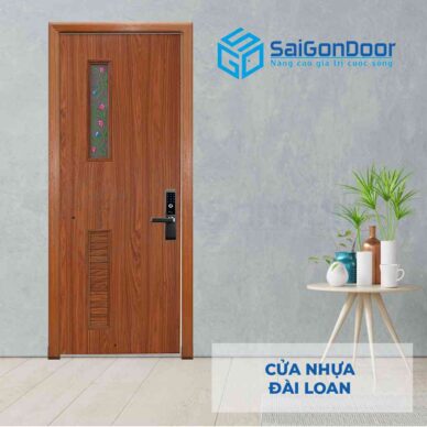 cửa phòng ngủ nhựa nguyên khối Đài Loan