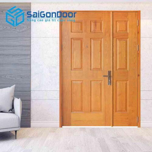 Cửa Gỗ HDF Veneer 9A Soi
