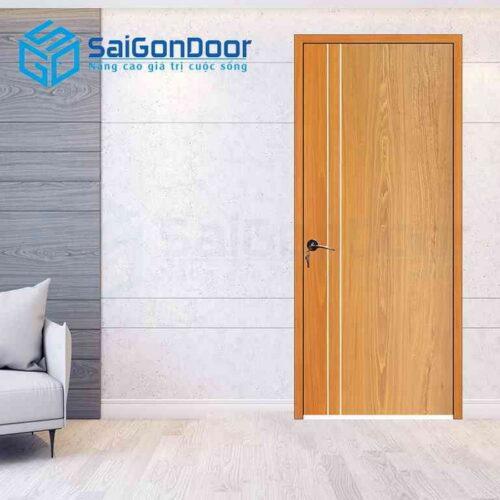 Cửa Gỗ MDF Veneer P1R2 soi 4