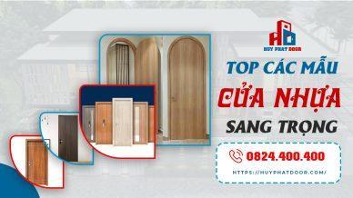 TOP các mẫu cửa nhựa sang trọng và mới nhất  2024