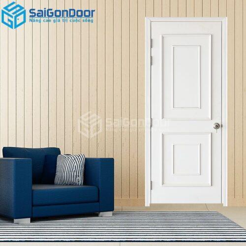 Cửa Gỗ MDF veneer PN4-C1-MDFV-SGD