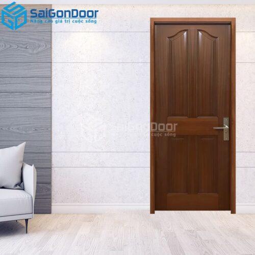 Cửa Gỗ Tự Nhiên 4A Óc Chó-GTN-SGD