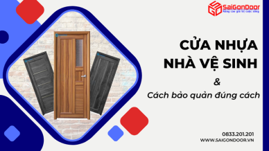 Cách bảo quản cửa nhựa nhà vệ sinh đúng cách (1)