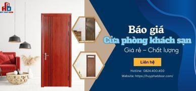 Cập Nhật Báo Giá Cửa Phòng Khách Sạn Giá Rẻ, Chất Lượng 