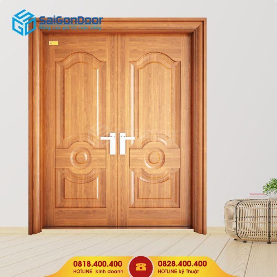 Cửa gỗ phủ PVC