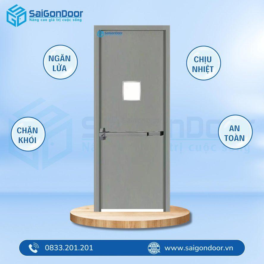 Cửa thép chống cháy 90 phút và những điều cần biết 1