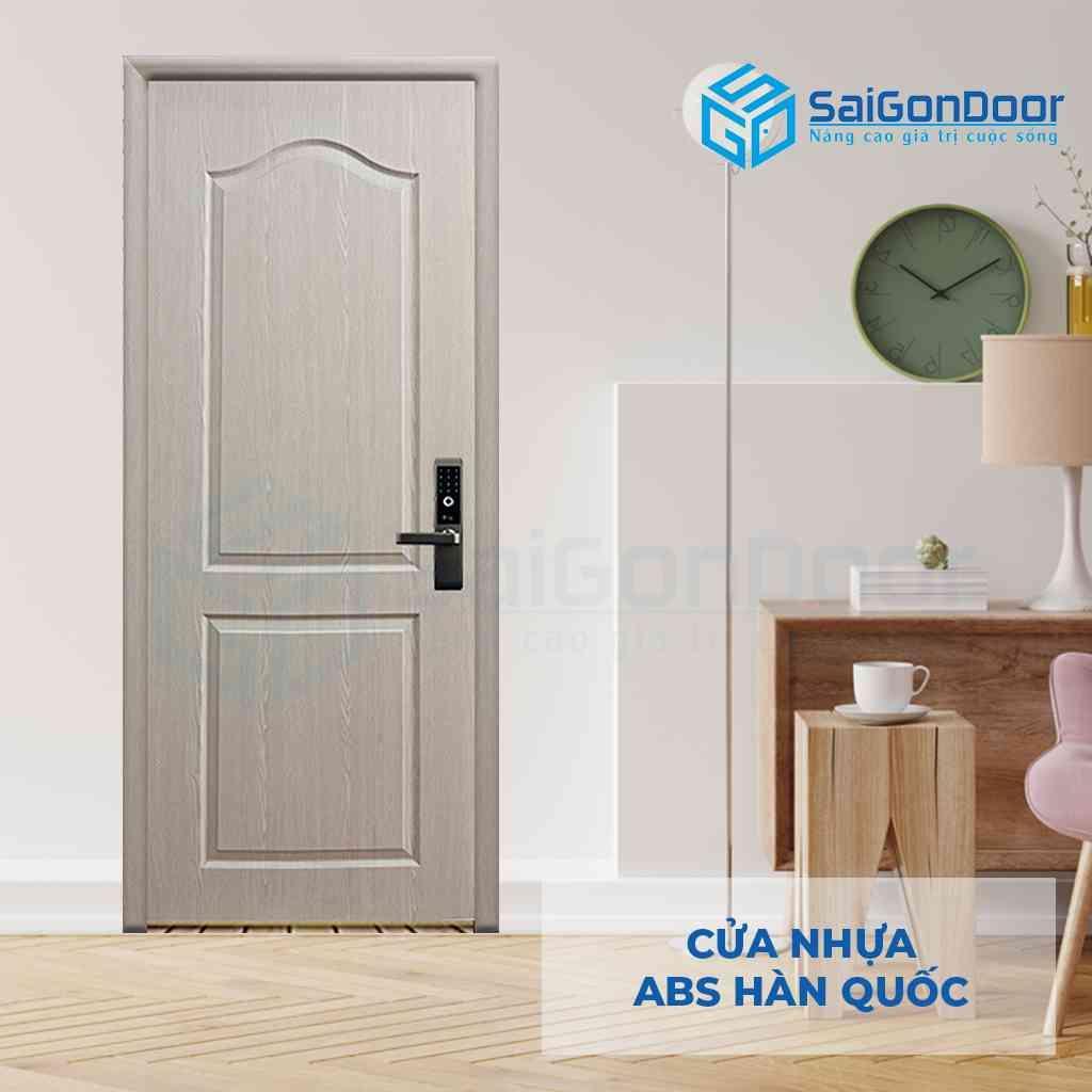 Cửa nhựa giả gỗ Hàn Quốc