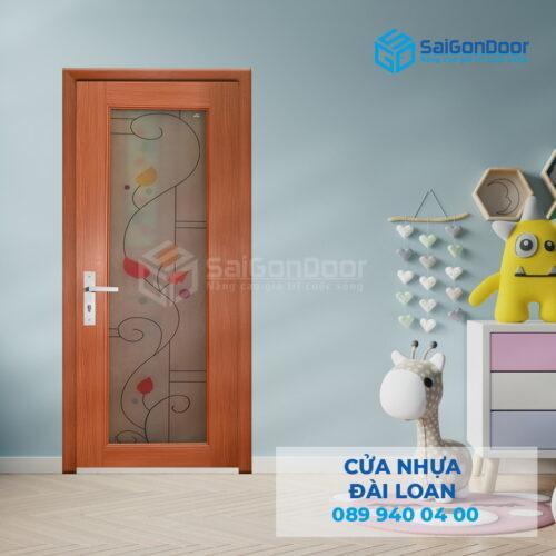 Cửa Nhựa Giả Gỗ Đài Loan YY-80-SGD
