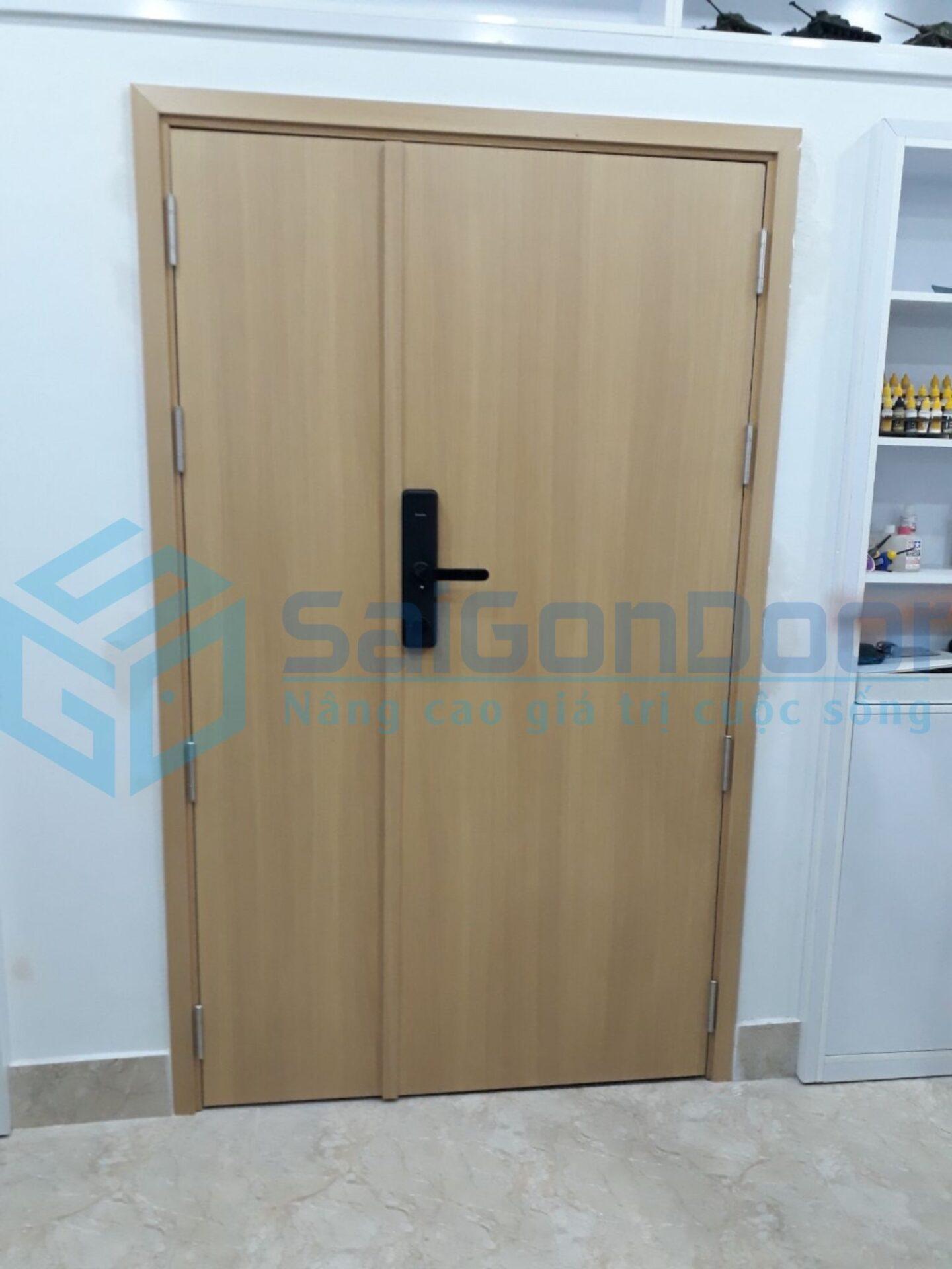 Cửa gỗ HDF Melamine siêu chống ẩm