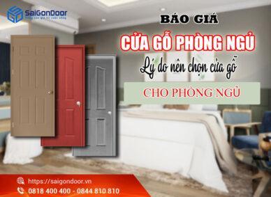 BÁO GIÁ CỬA GỖ PHÒNG NGỦ CHI TIẾT [2023]