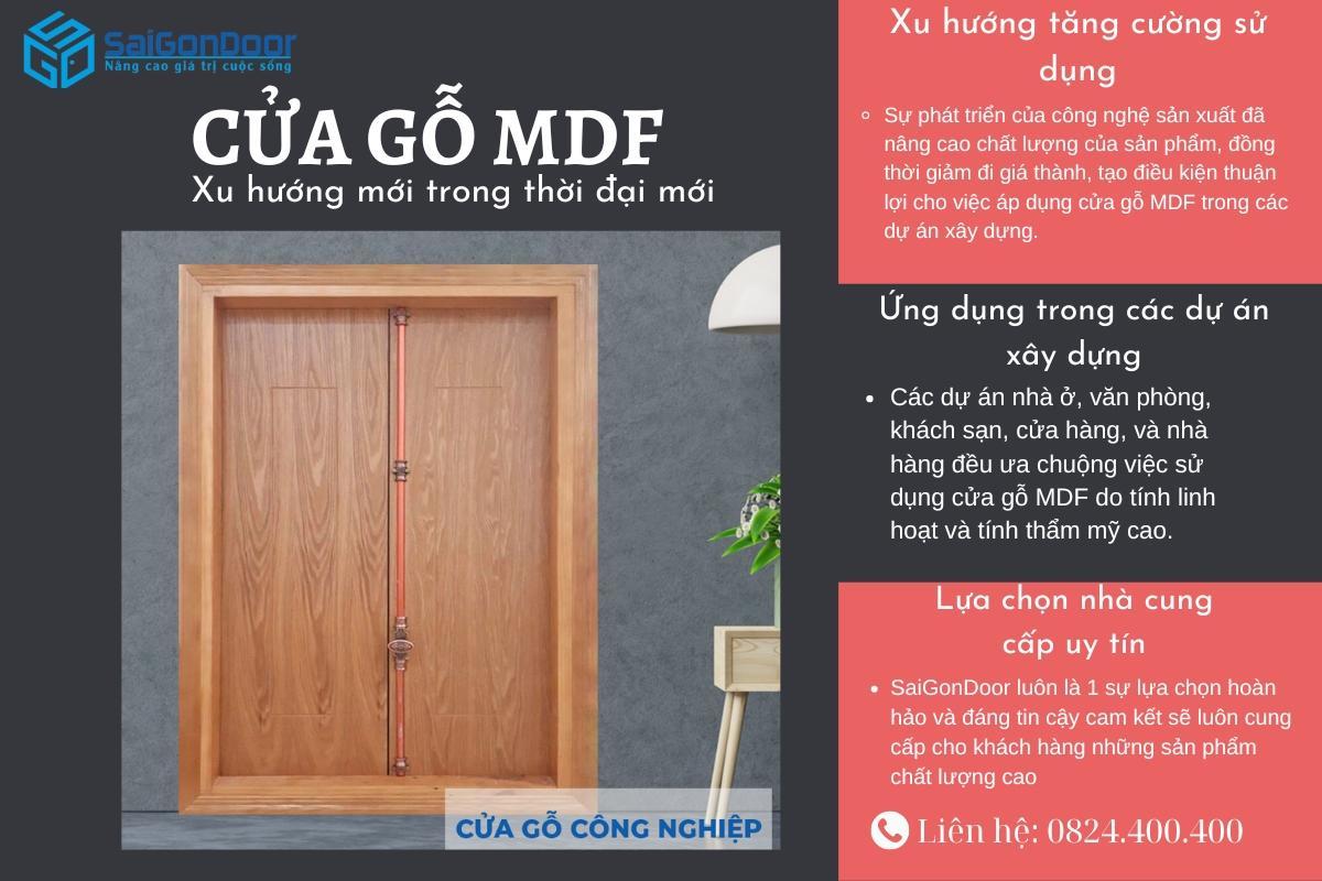 Sự Thịnh Hành của Cửa Gỗ MDF