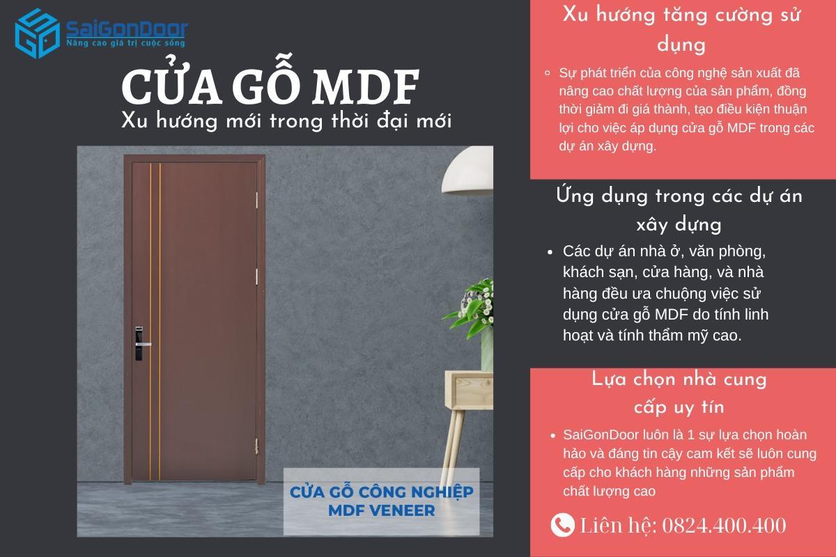 Sự Thịnh Hành của Cửa Gỗ MDF