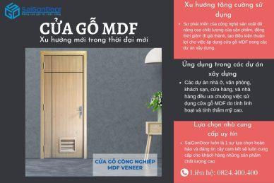 Sự Thịnh Hành của Cửa Gỗ MDF