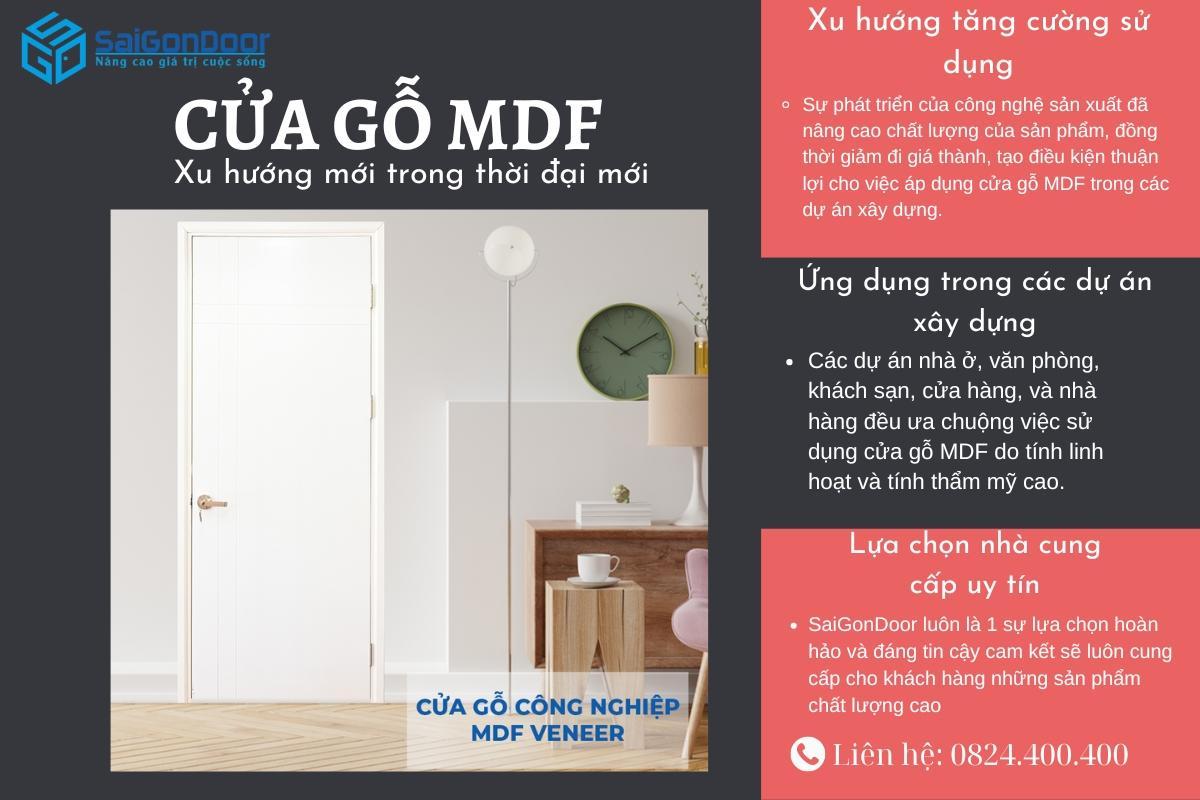 Sự Thịnh Hành của Cửa Gỗ MDF