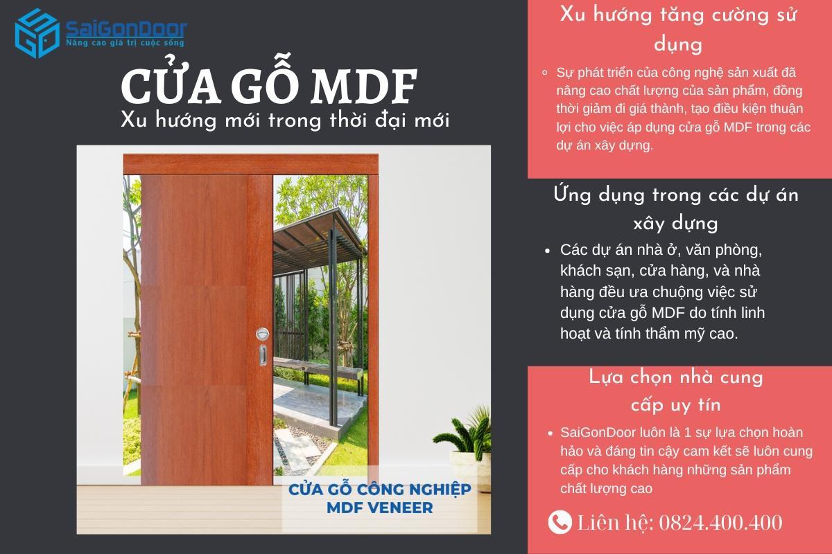 Sự Thịnh Hành của Cửa Gỗ MDF