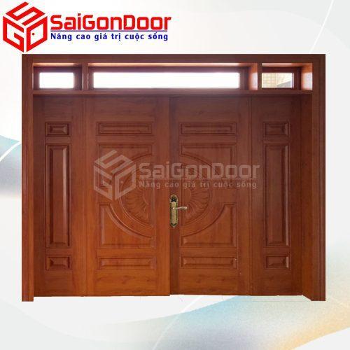 Cửa Thép Vân Gỗ SGD-KM.TVG-4C.41n.