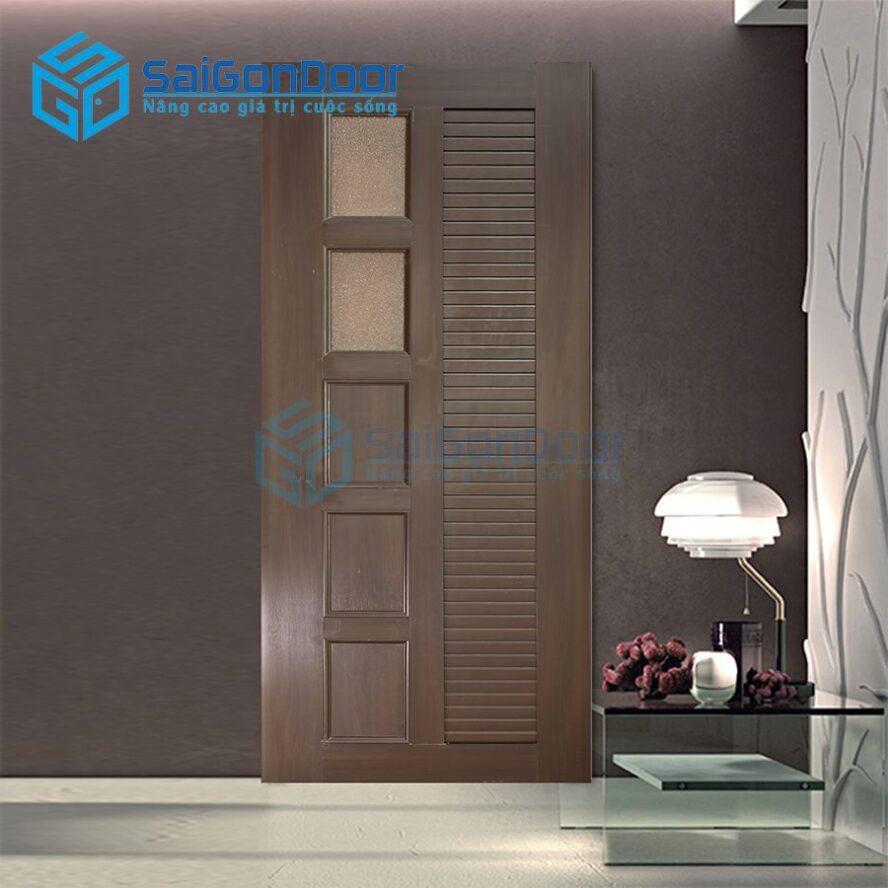 Cửa nhựa giả gỗ PVC