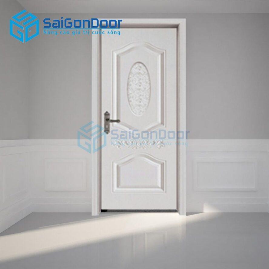 Cửa gỗ công nghiệp phủ PVC