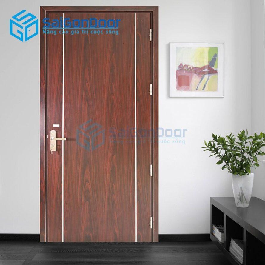 Cửa gỗ công nghiệp phủ Laminate