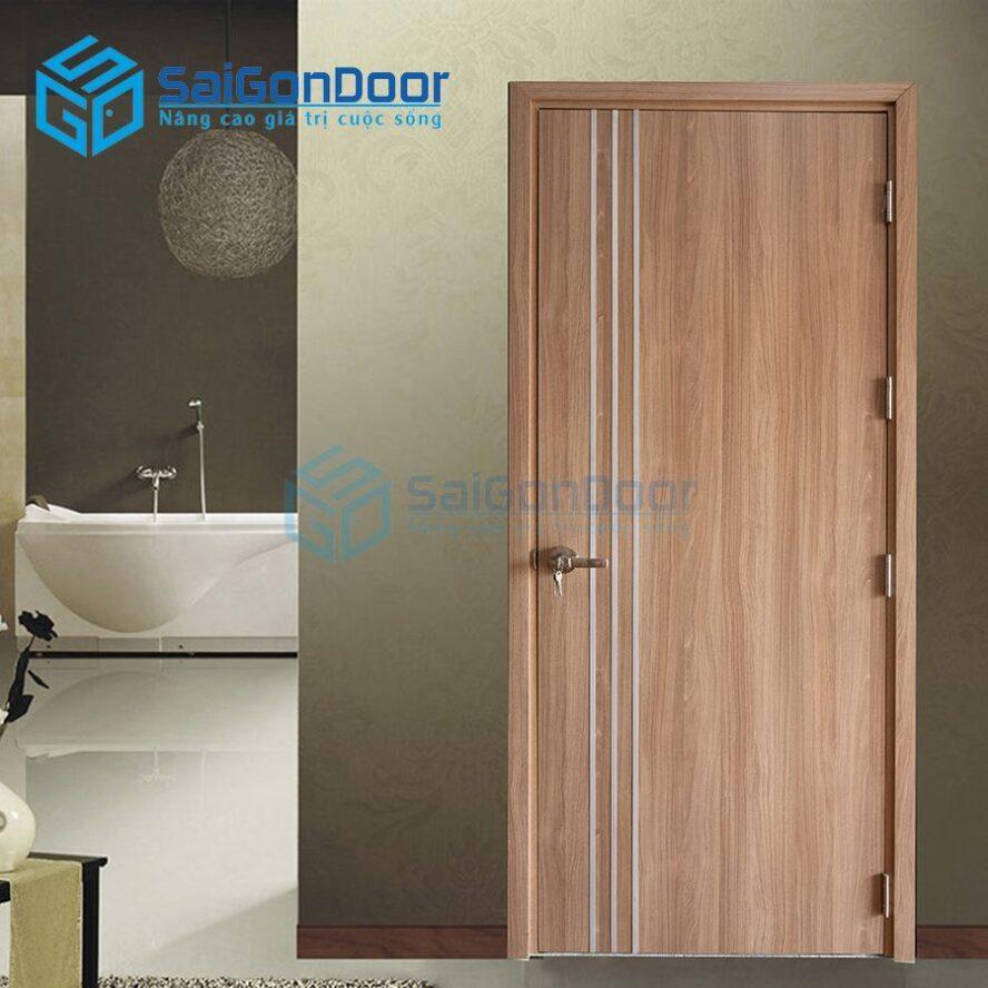 Cửa gỗ công nghiệp phủ Melamine