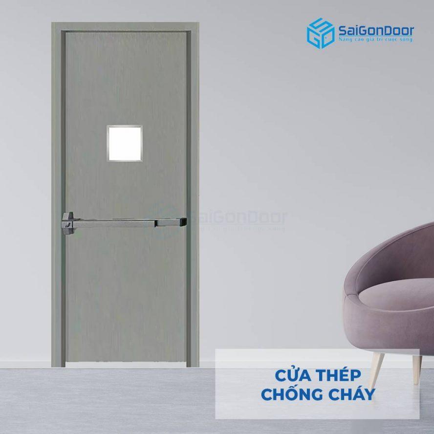 KIỂM ĐỊNH CỬA THÉP CHỐNG CHÁY ĐẠT CHUẨN