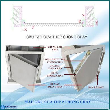 Báo giá cửa thép chống cháy