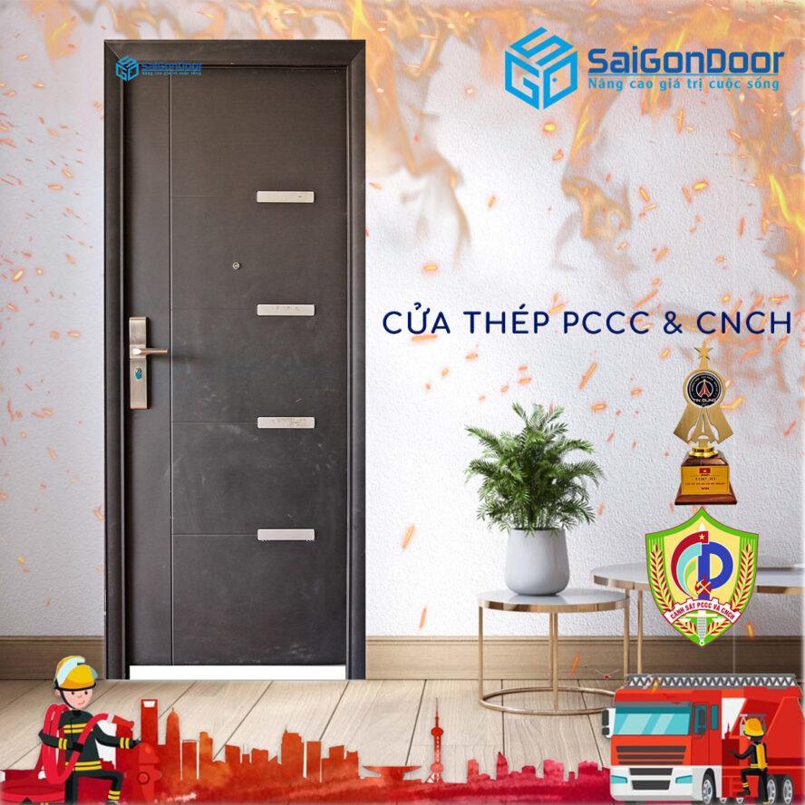 Cửa thép chống cháy 