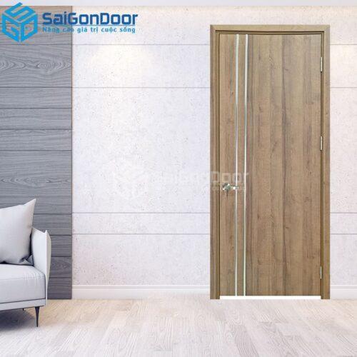 Cửa Gỗ MDF Melamine P1R2-2-MDFM-SGD
