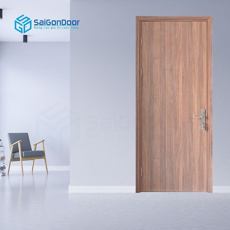 Cửa gỗ công nghiệp MDF Laminate-SaiGonDoor
