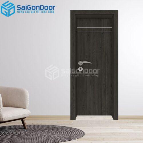 Cửa Gỗ HDF Laminate P1R4s-MDFL-SGD