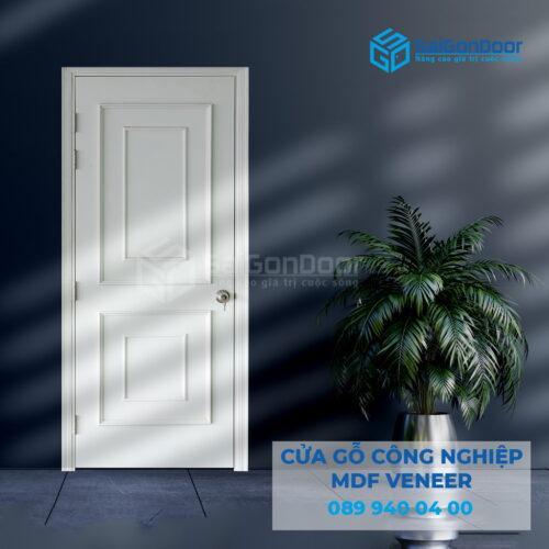 Cửa Gỗ MDF veneer O4-C1 Phào chi-SGD