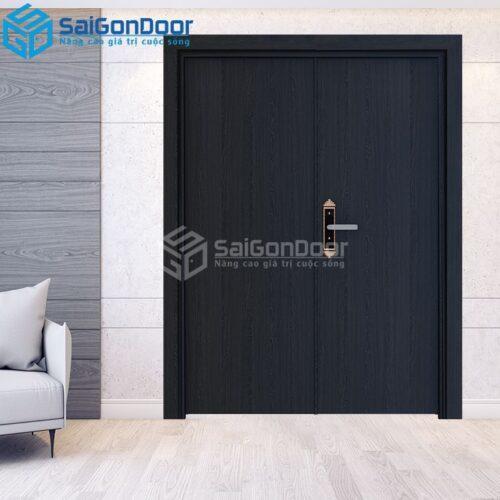 Cửa Gỗ Công Nghiệp MDF Laminate 2P1-MDFL-SGD
