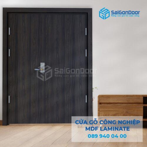 Cửa Gỗ Công Nghiệp MDF Laminate 2P11-SGD