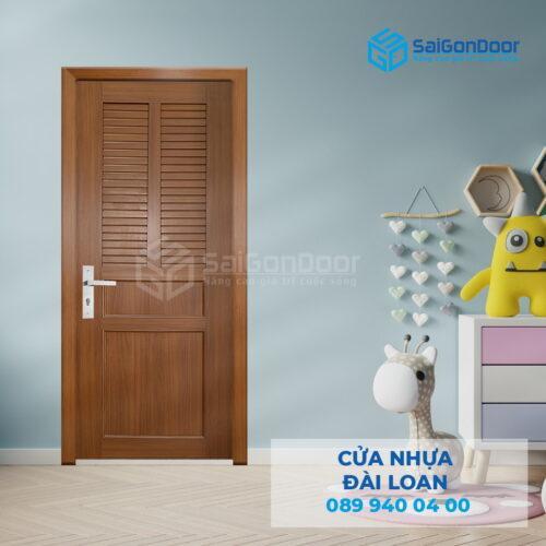 Cửa Nhựa Giả Gỗ Đài Loan YB-19-SGD