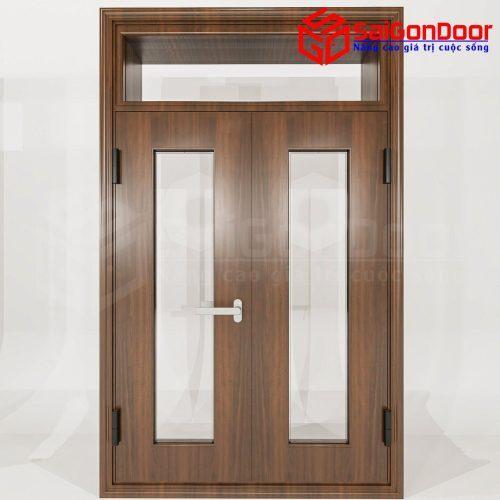 Cửa Nhôm Vân Gỗ SGD-CNVG-58