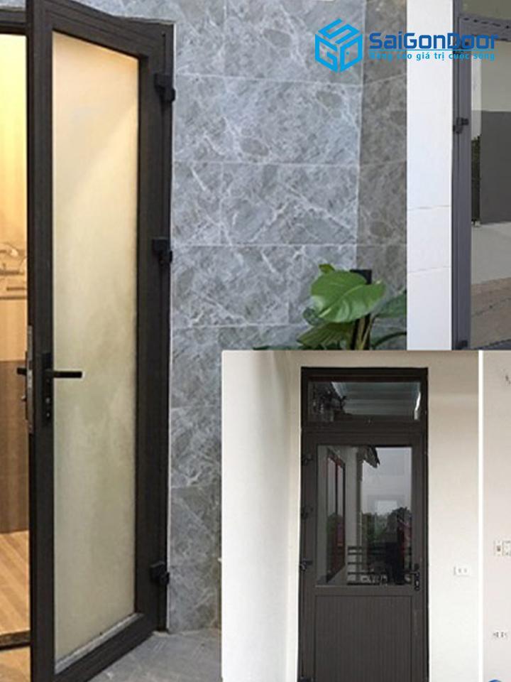 Cửa nhựa lõi thép nhà vệ sinh