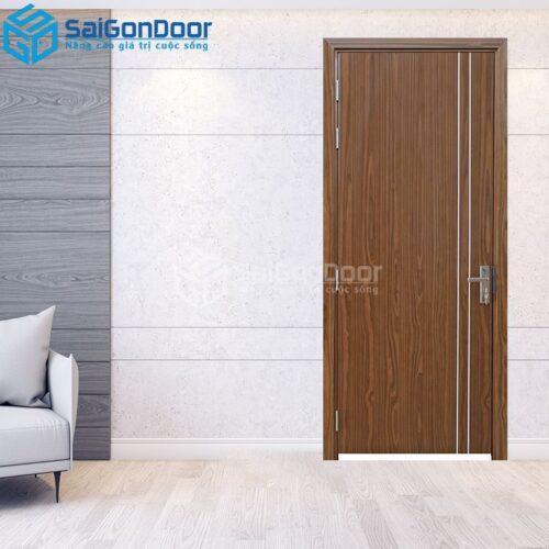 Cửa Gỗ MDF Melamine P1R2-3-MDFM-SGD