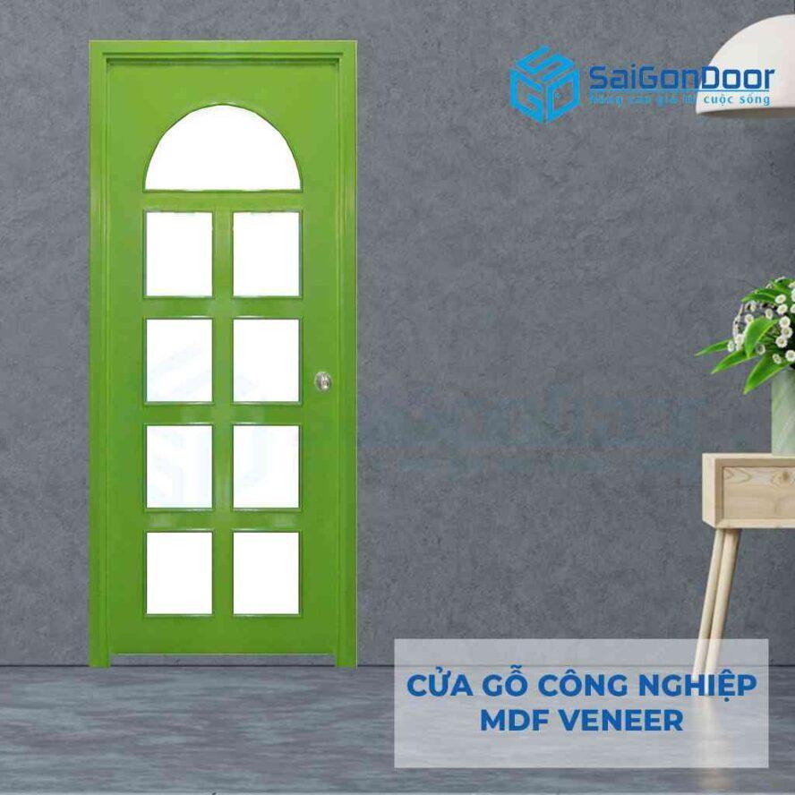 Cửa gỗ công nghiệp MDF Veneer