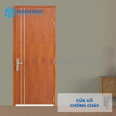 Cửa gỗ chống cháy là gì?