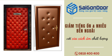 Giảm Tiếng Ồn Và Nhiễu Bên Ngoài Với Cửa Cách Âm Chất Lượng