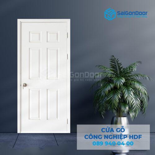 Cửa Gỗ HDF 6A-C1 5-SGD