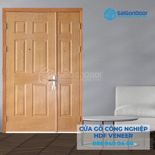 Cửa Gỗ HDF Veneer 9A-ASH-SGD