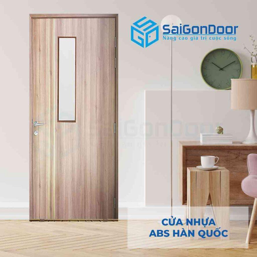 SaiGOnDoor cửa nhựa văn phòng - cửa nhựa Hàn Quốc uy tín chất lượng