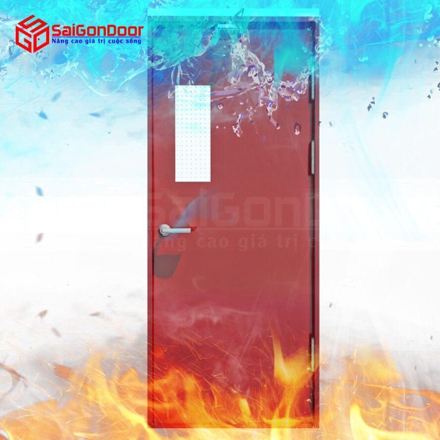 Những ưu điểm vượt trội của cửa ngăn cháy